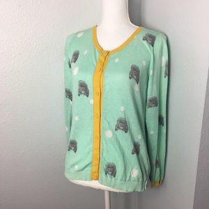 Anthropologie car / buggie sweater